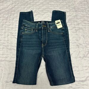 Hollister, New With Tags, Girls, Skinny Blue Jeans 00R W23 L28